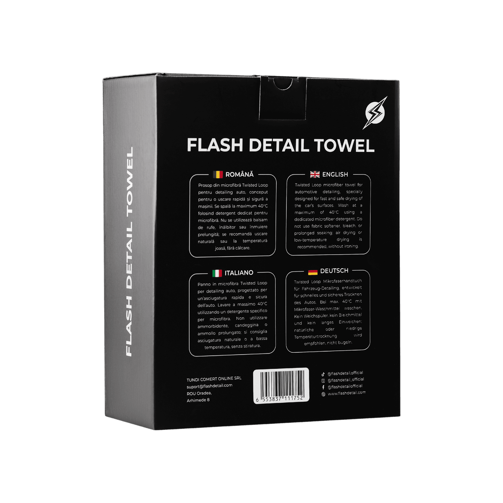 SERVIETTE FLASH DETAIL — visuel 5