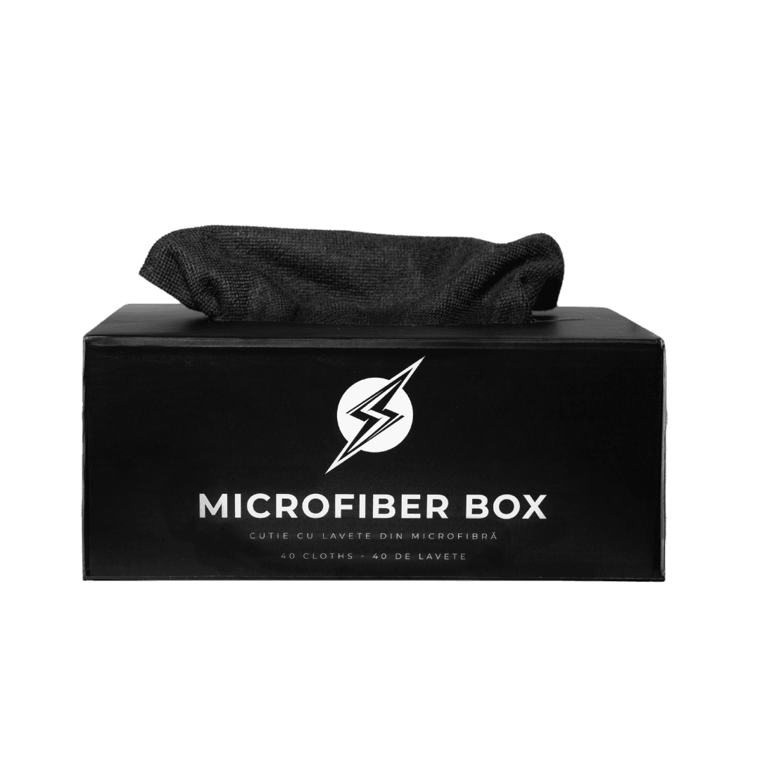 BOÎTE DE 40 LAVETTES MICROFIBRE