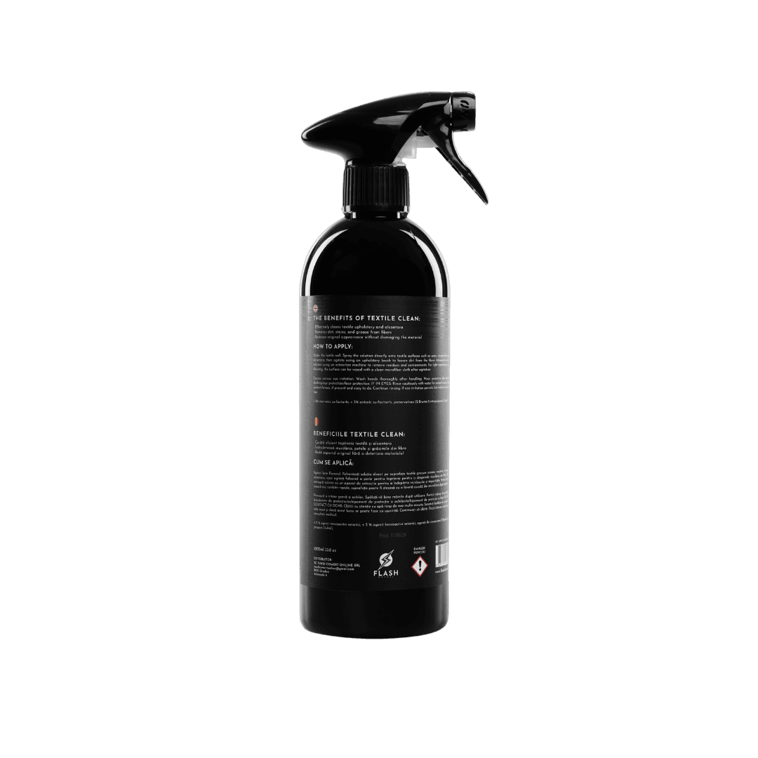TEXTILE CLEAN 1000 ml - NETTOYANT SELLERIE & ALCANTARA